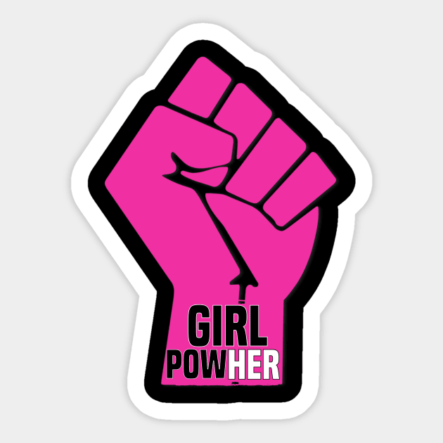 Girl PowHer Sticker by FirstTees